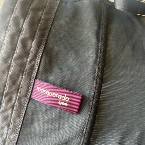 Masquerade Antoinette Basque, Ruby & Black, size 34D - never used ( no tag) - Picture 5 of 6